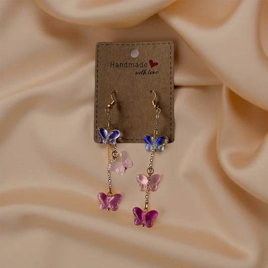 Butterfly Cascade Earrings