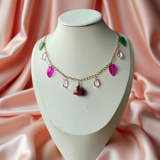 Enchanted Rose Necklace