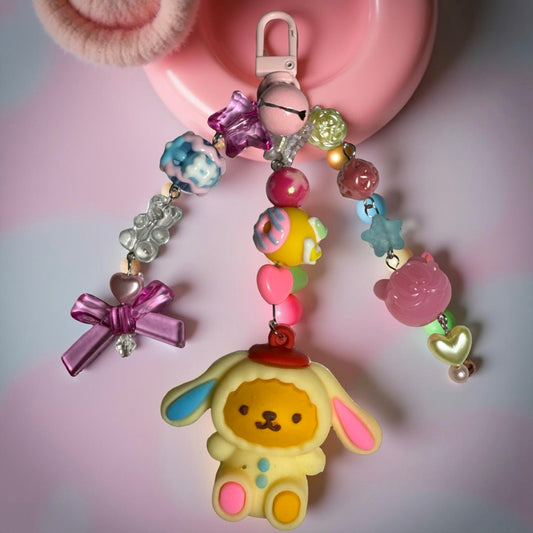 Candy Puppy Keychain 🍬🐶✨