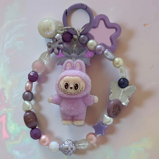 Lavender Bunny Dreams keychain