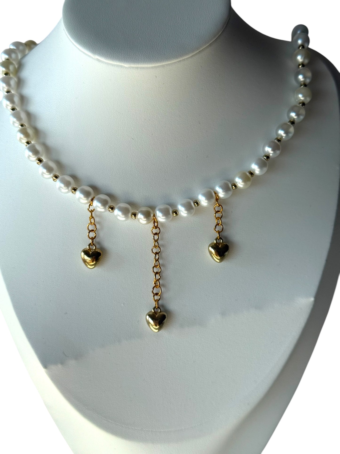 Heart Drops Necklace