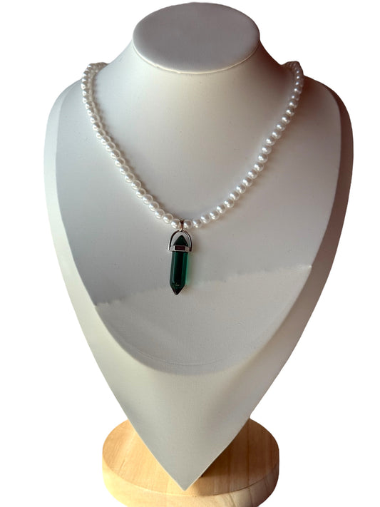 Emerald Aura Necklace