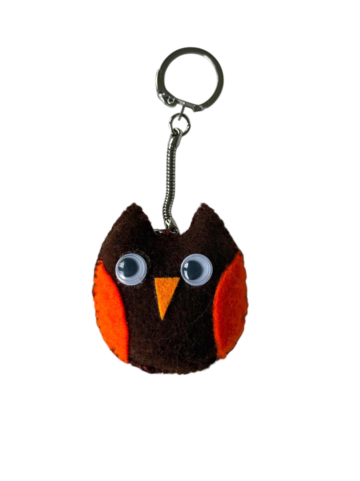 Sunny the Owl – Felt Keychain