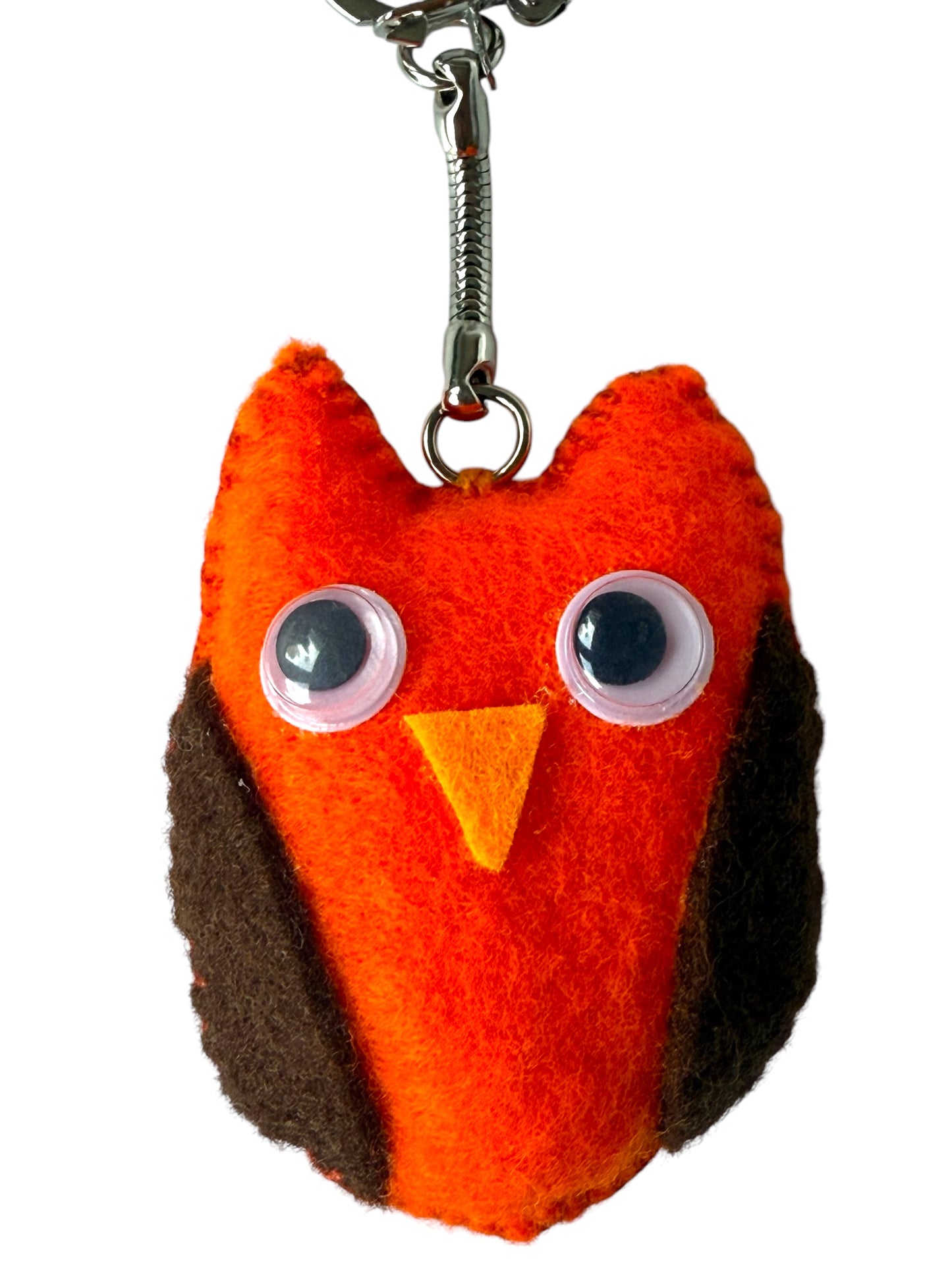 Sunny the Owl – Felt Keychain