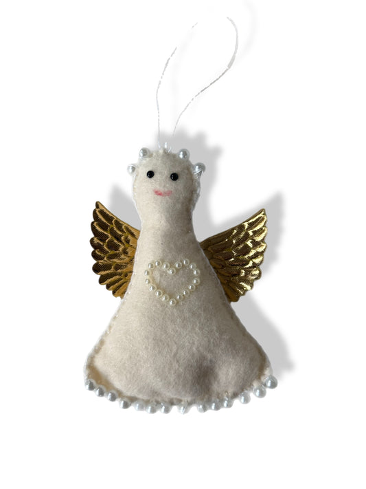 Little Winged Blessing Ornament