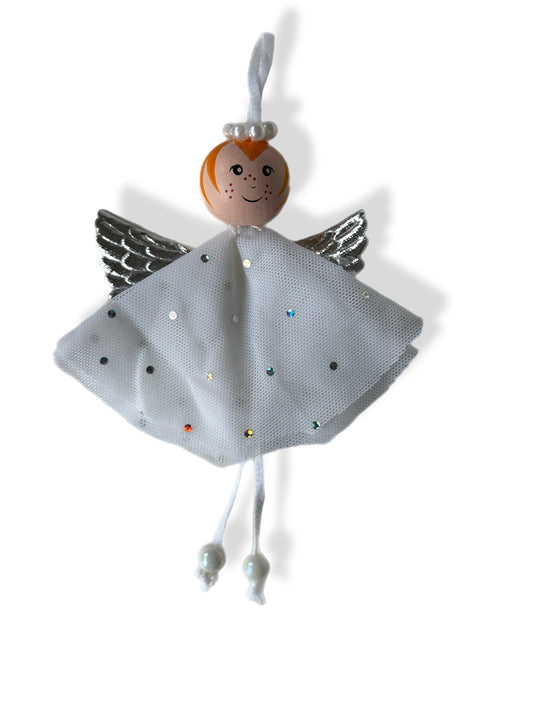 Heavenly Sparkle Angel Ornament