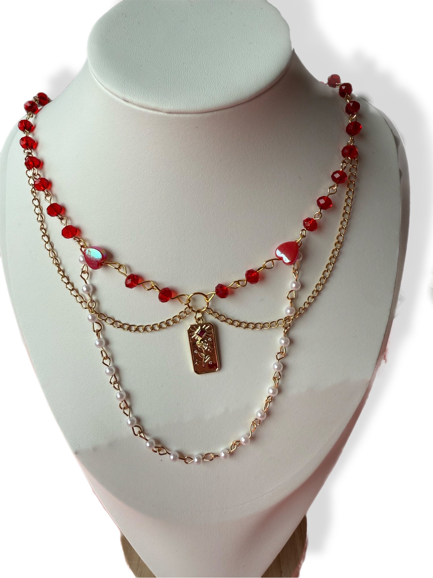 Rose Heart Harmony Necklace