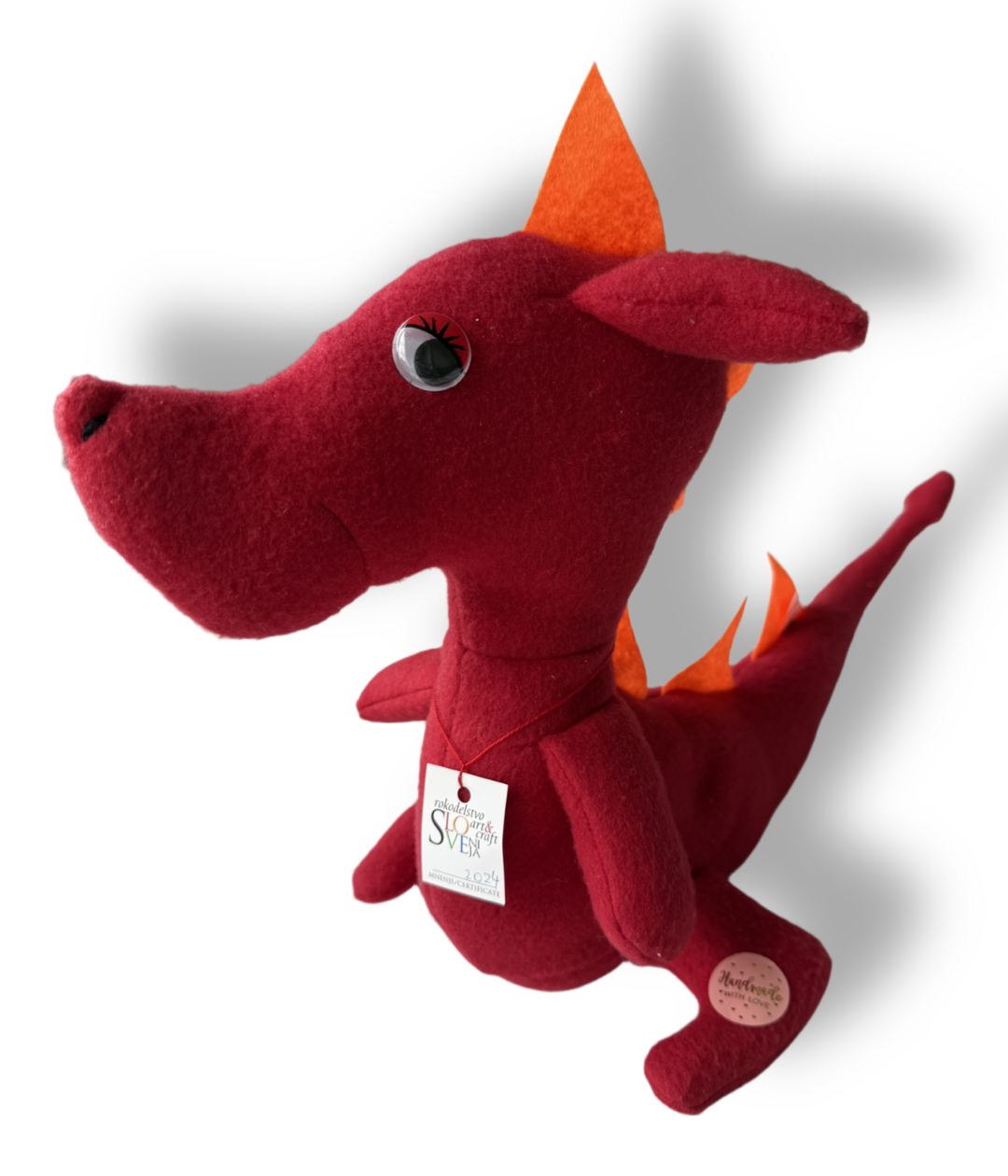 Ljubljana dragon Argo big plush toy