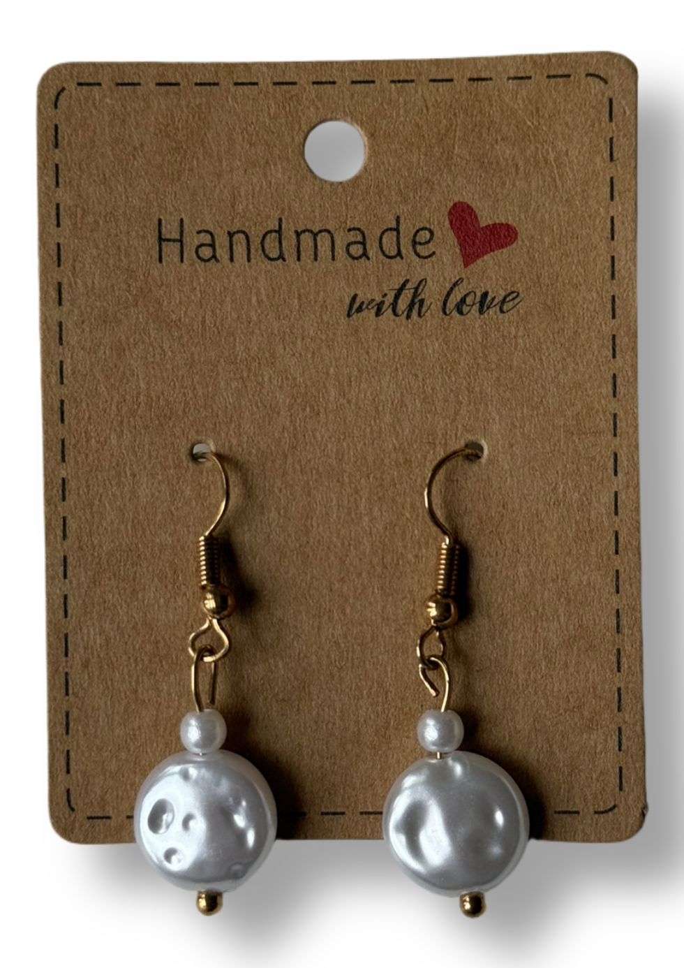Lunar Pearl Elegance Earrings