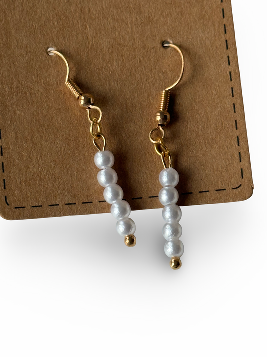 Pearl Cascade Earrings