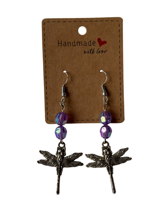 Twilight Dragonfly Charms earrings