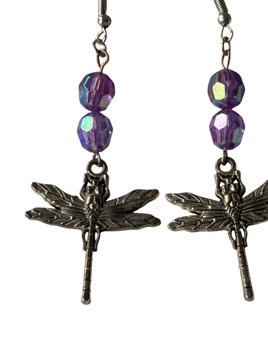 Twilight Dragonfly Charms earrings