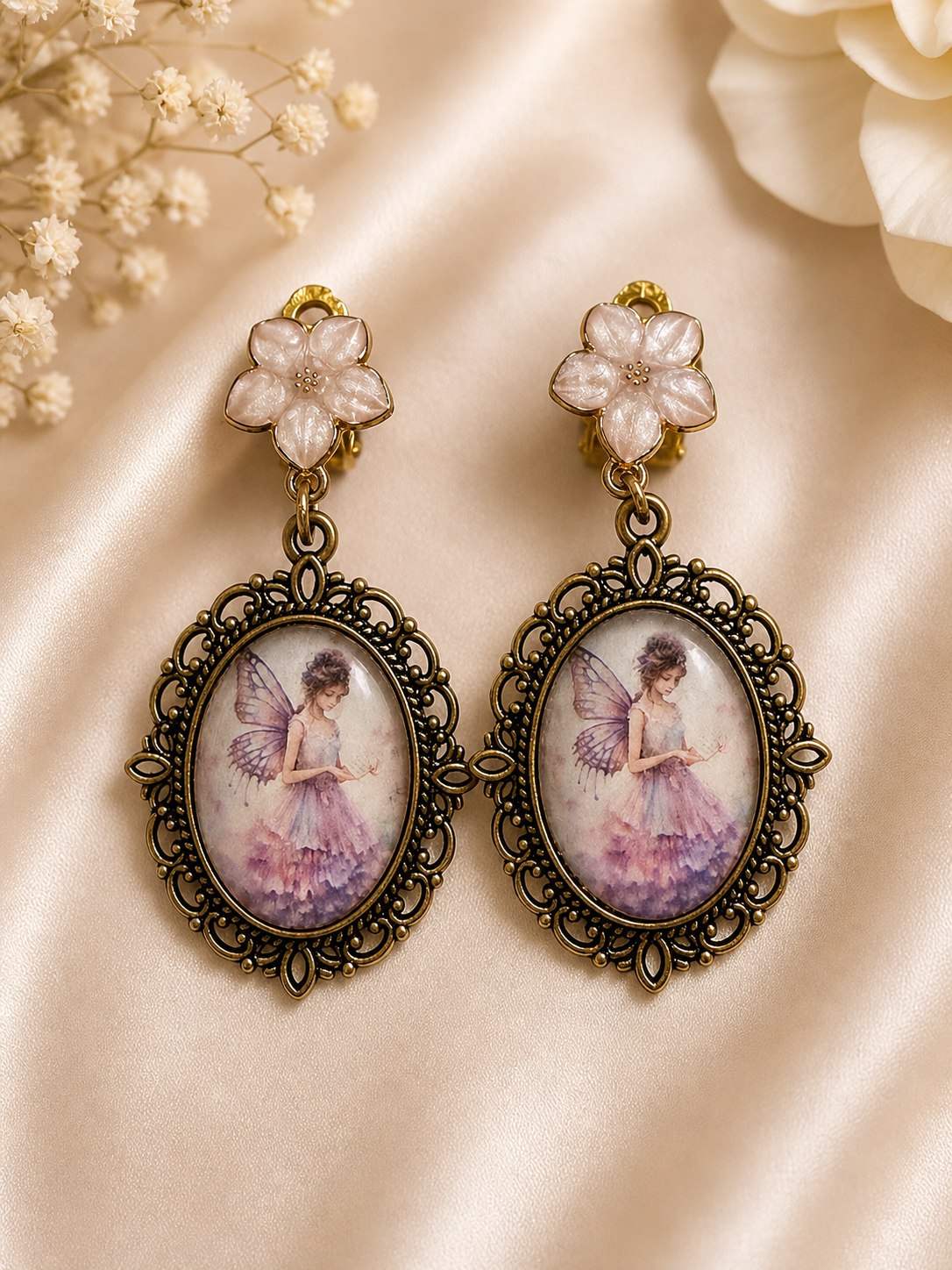 Clip on earrings