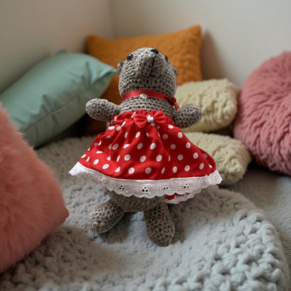 Handmade Crochet Dressed Teddy Bear 🧸✨