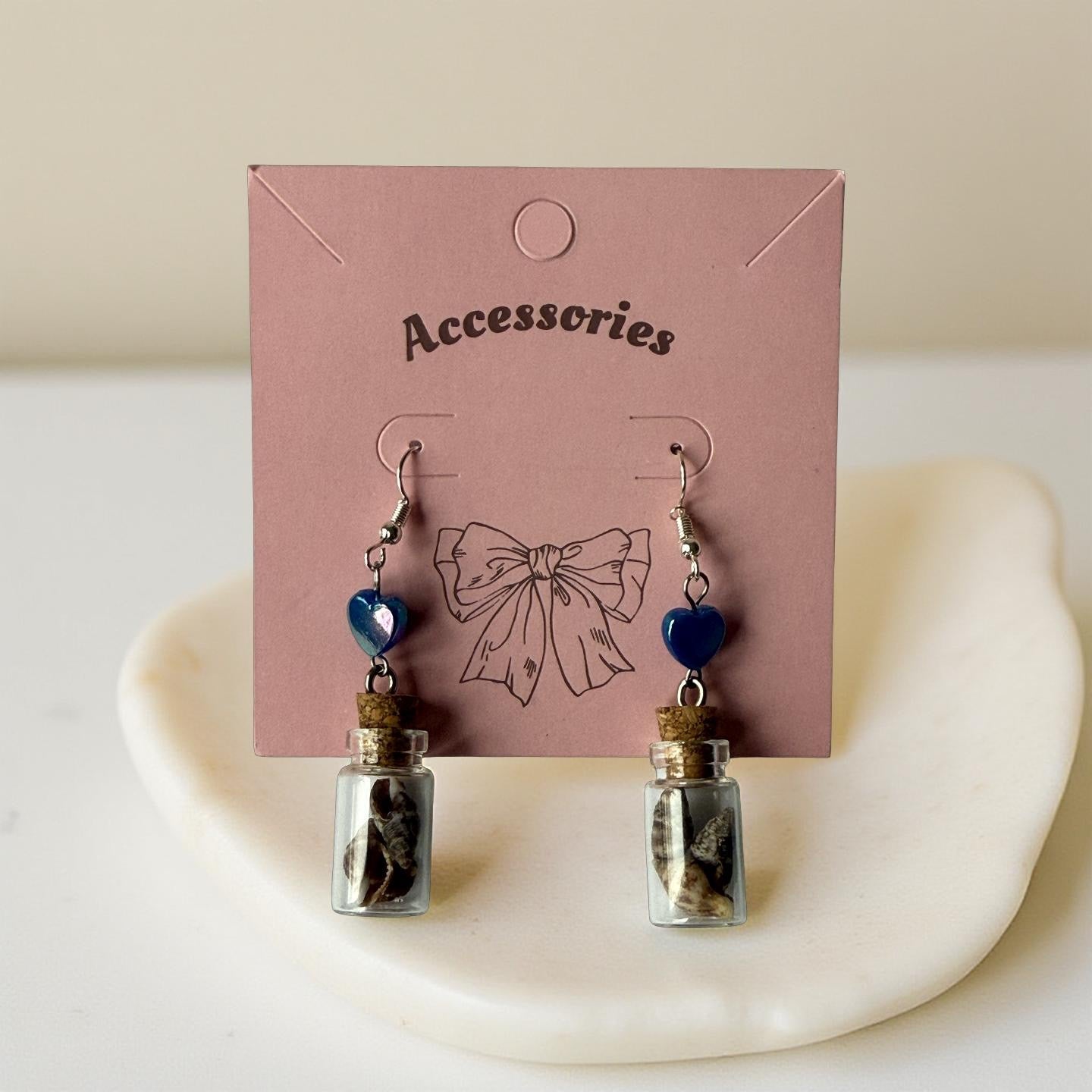 🌊 Seashell Jar Earrings Collection