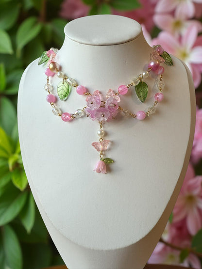🌸 Evelyn Petalwhisper Necklace