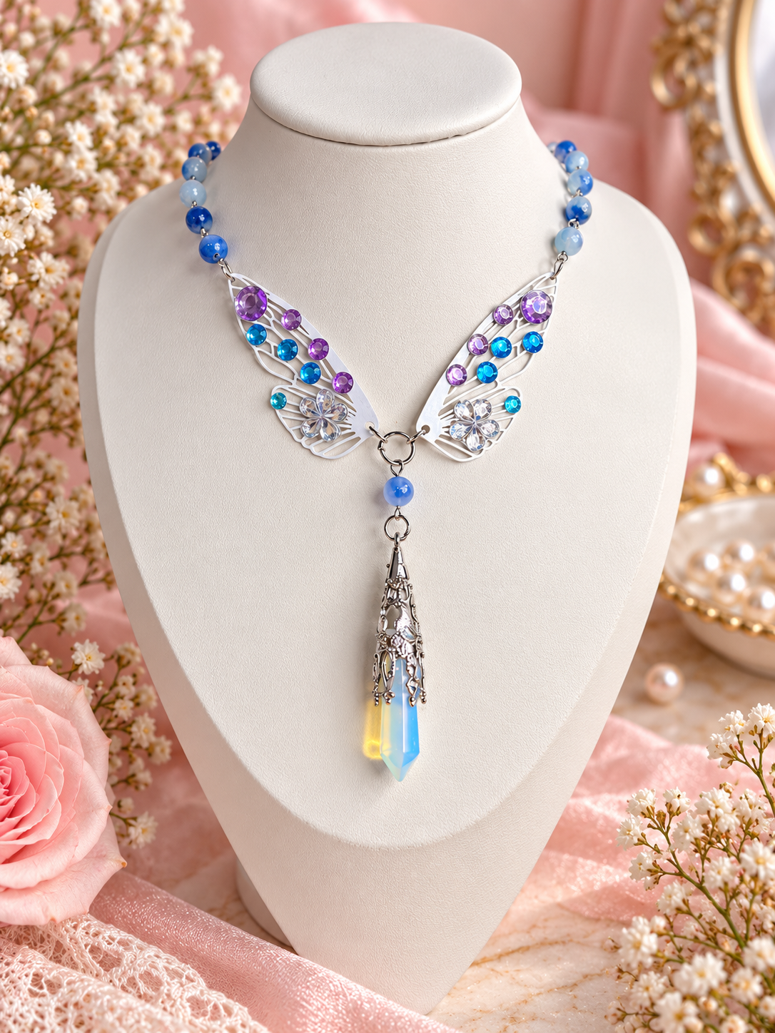 💙 Aurora Wing Necklace