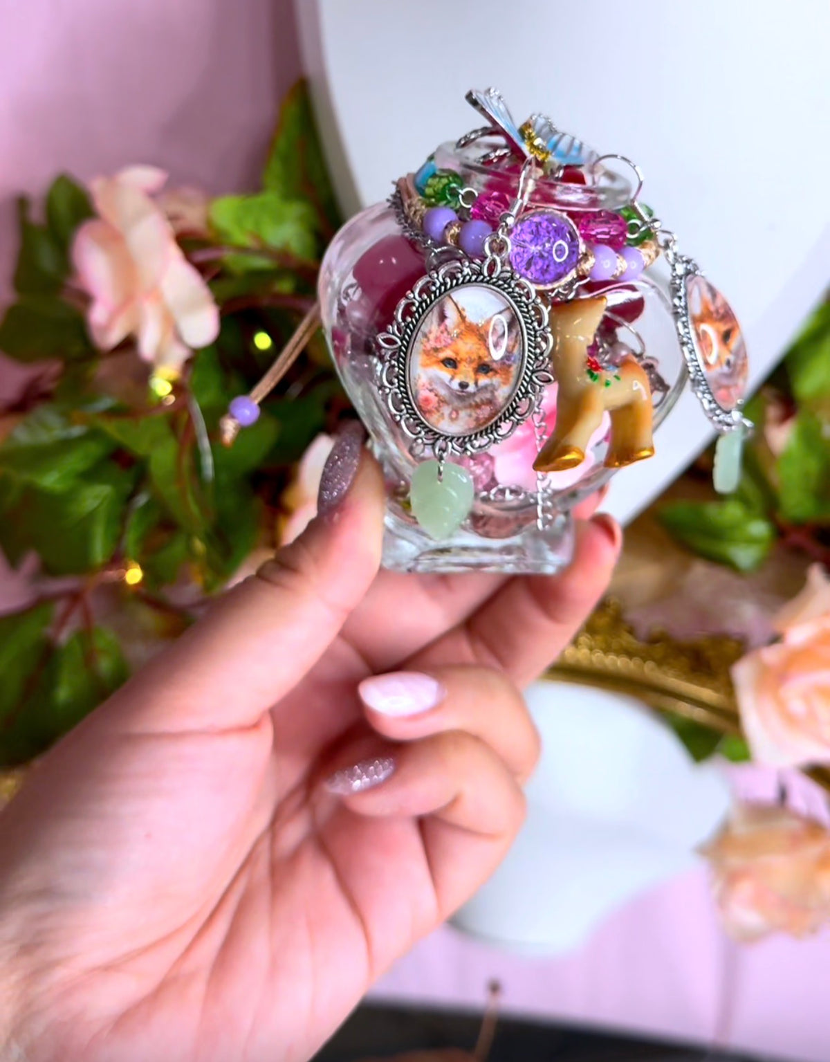 ✨ Seraphina Mystery Jewelry Jar – A Tiny World of Fantasy Jewelry ✨