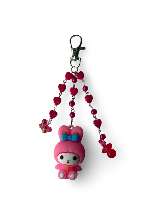 Kawaii Bunny Girl Keychain