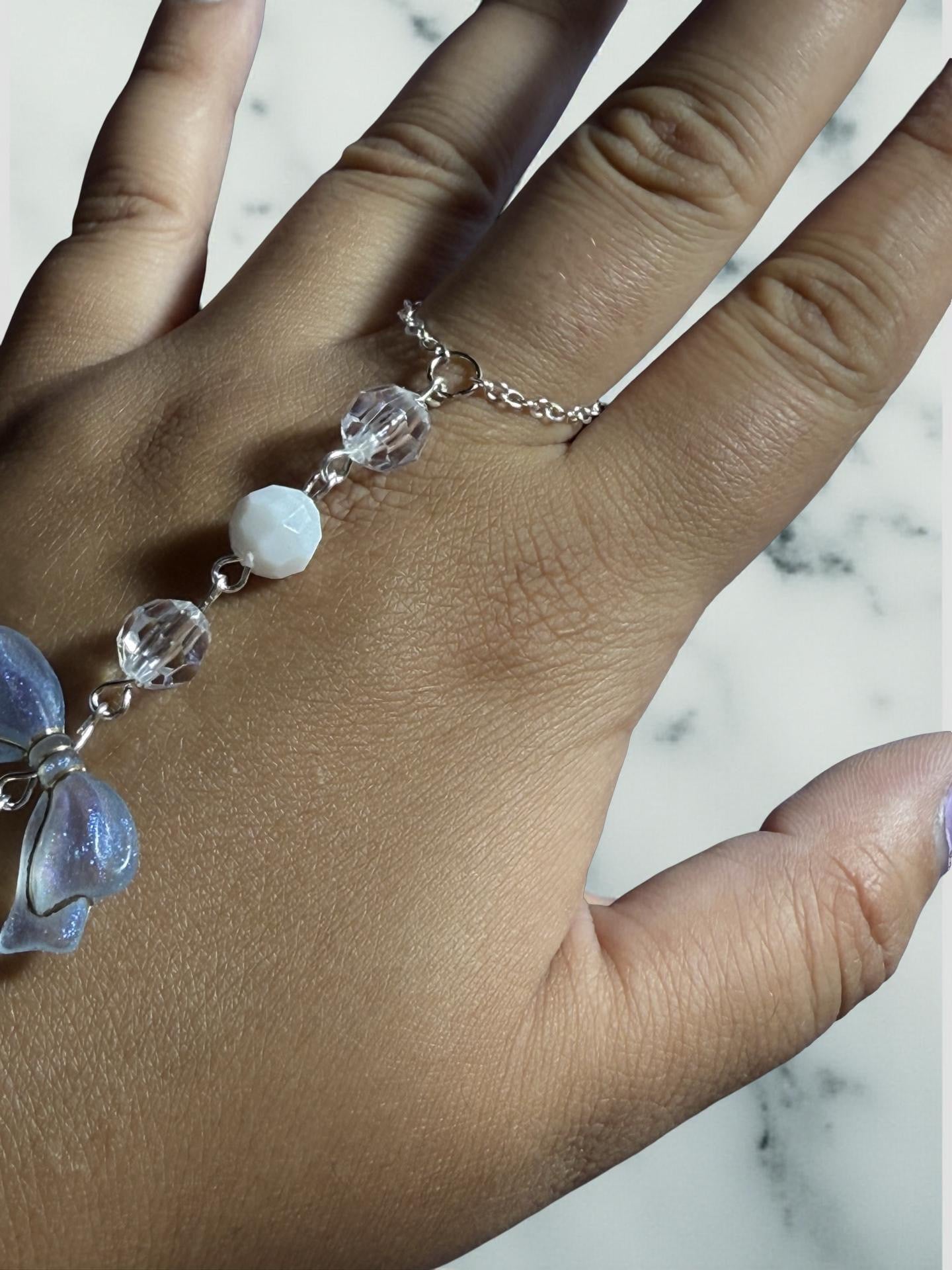 Moonlit Sylph Handchain ✨🪽🌙