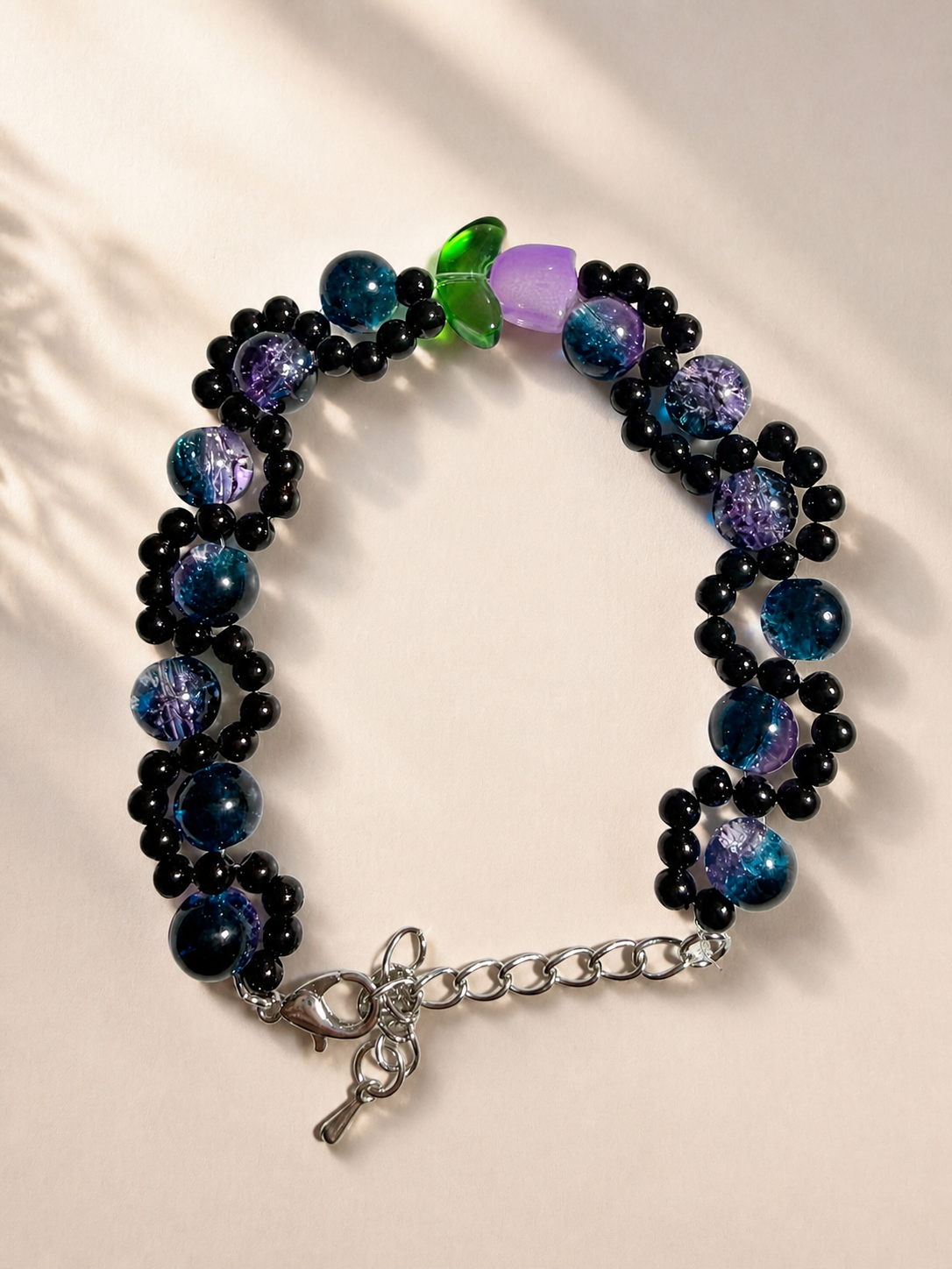 Mystic Night Bracelet 💜 Made to order