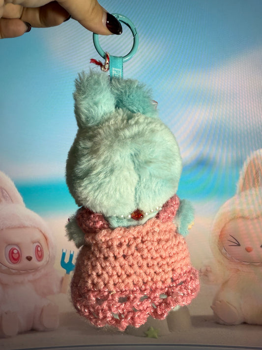 Pop Mart Labubu “Blush Pearl Dream” Plush Charm