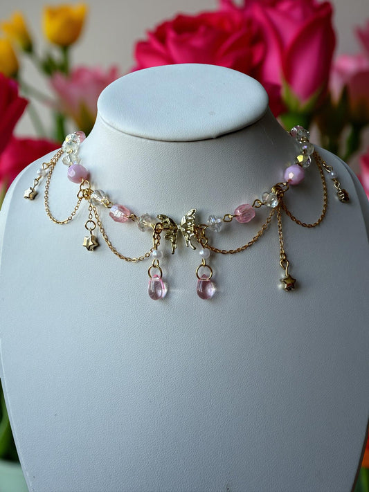 Lyriana Starfall Necklace 🌸⭐