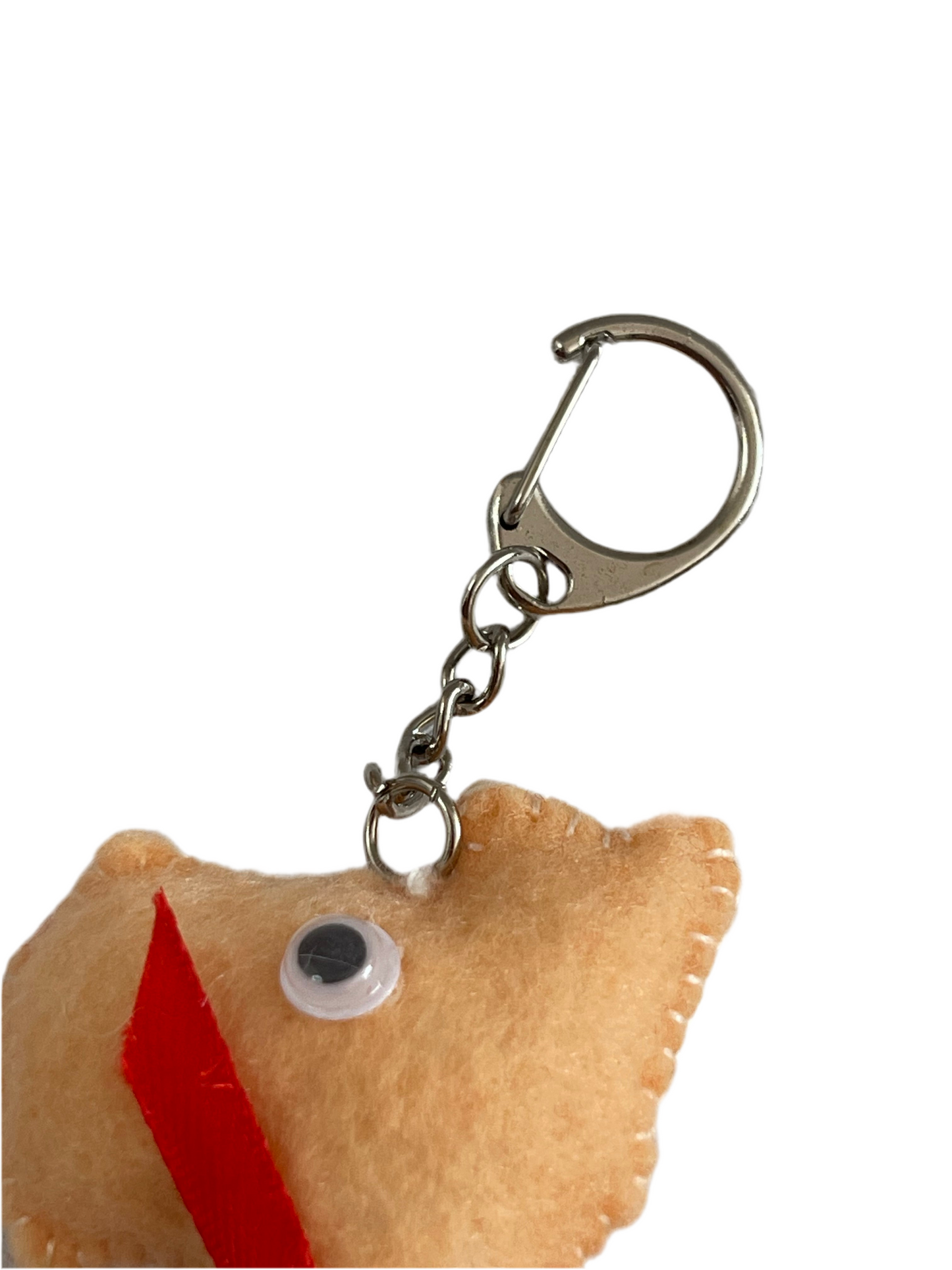 Mini Schnauzi – Felt Dog Keychain