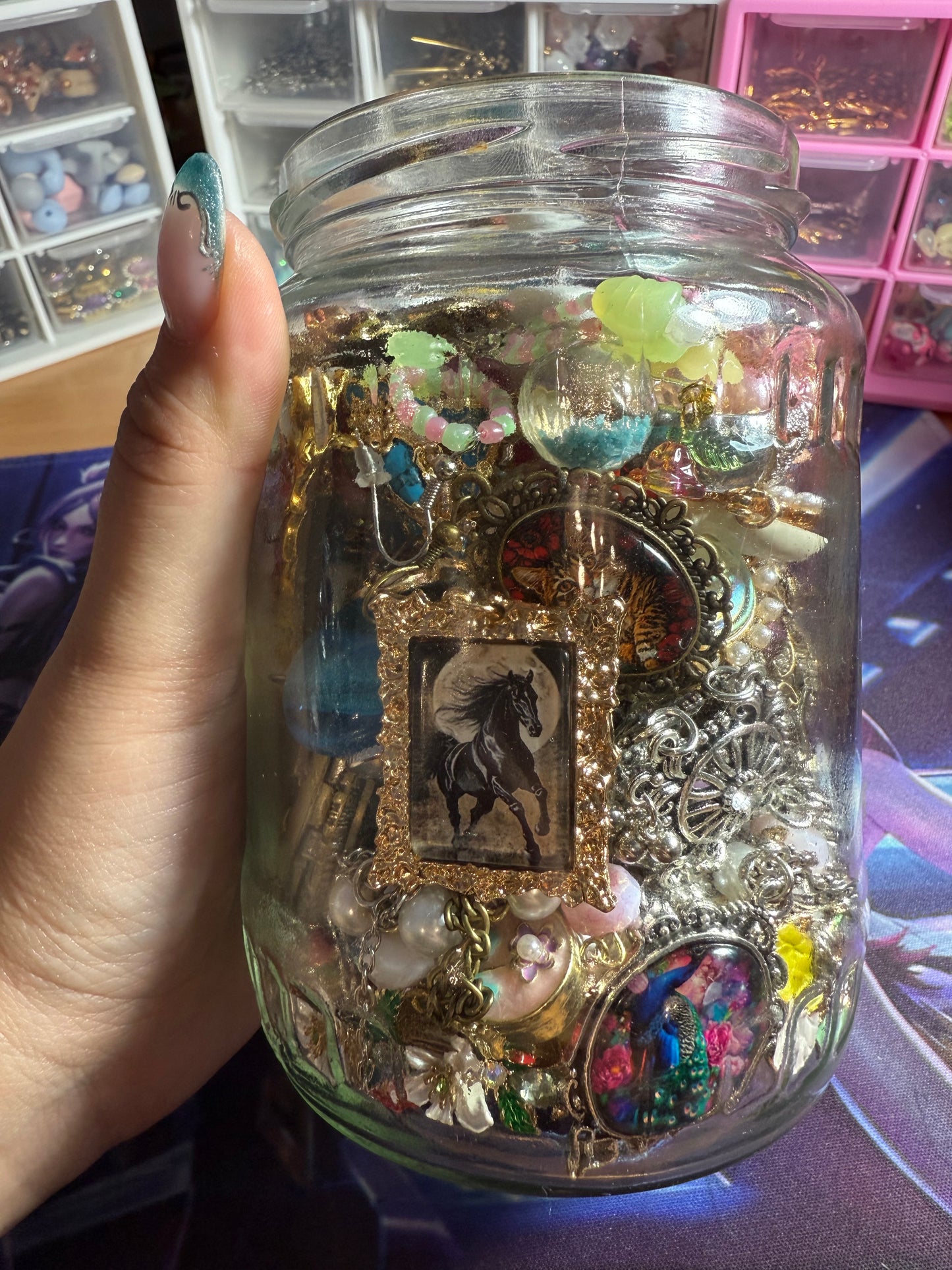 Custom Fairycore Themed Mystery Jewerly Jar 🩷🦄🧚🏻‍♀️
