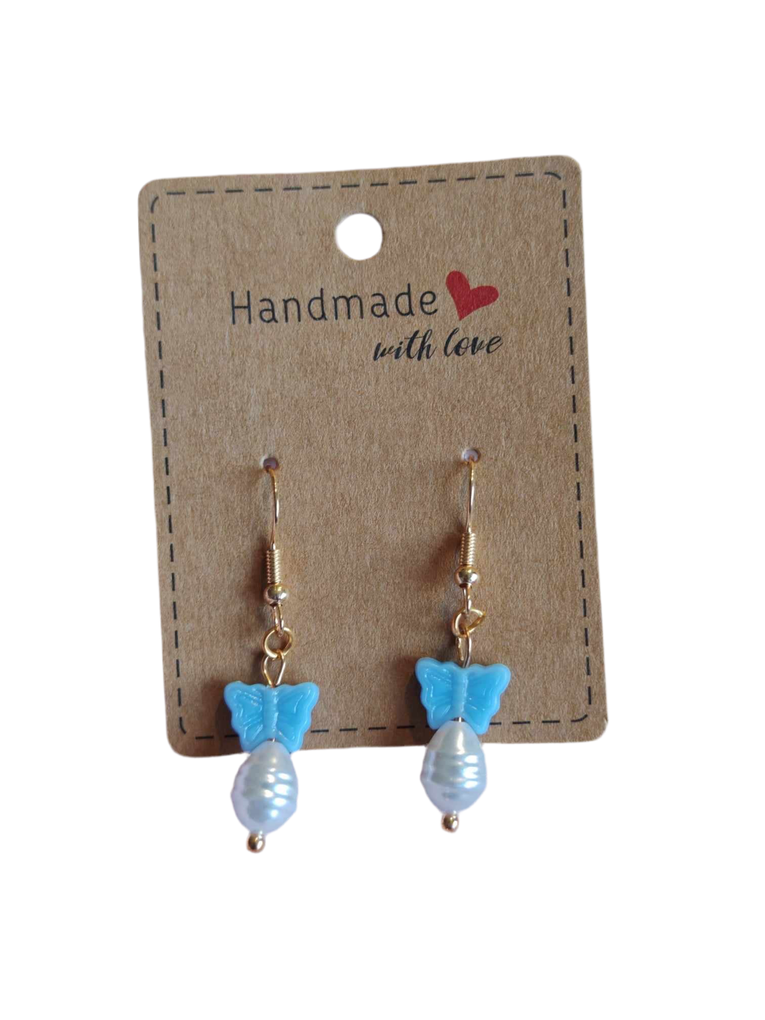 Aurelia Butterfly Drop Earrings