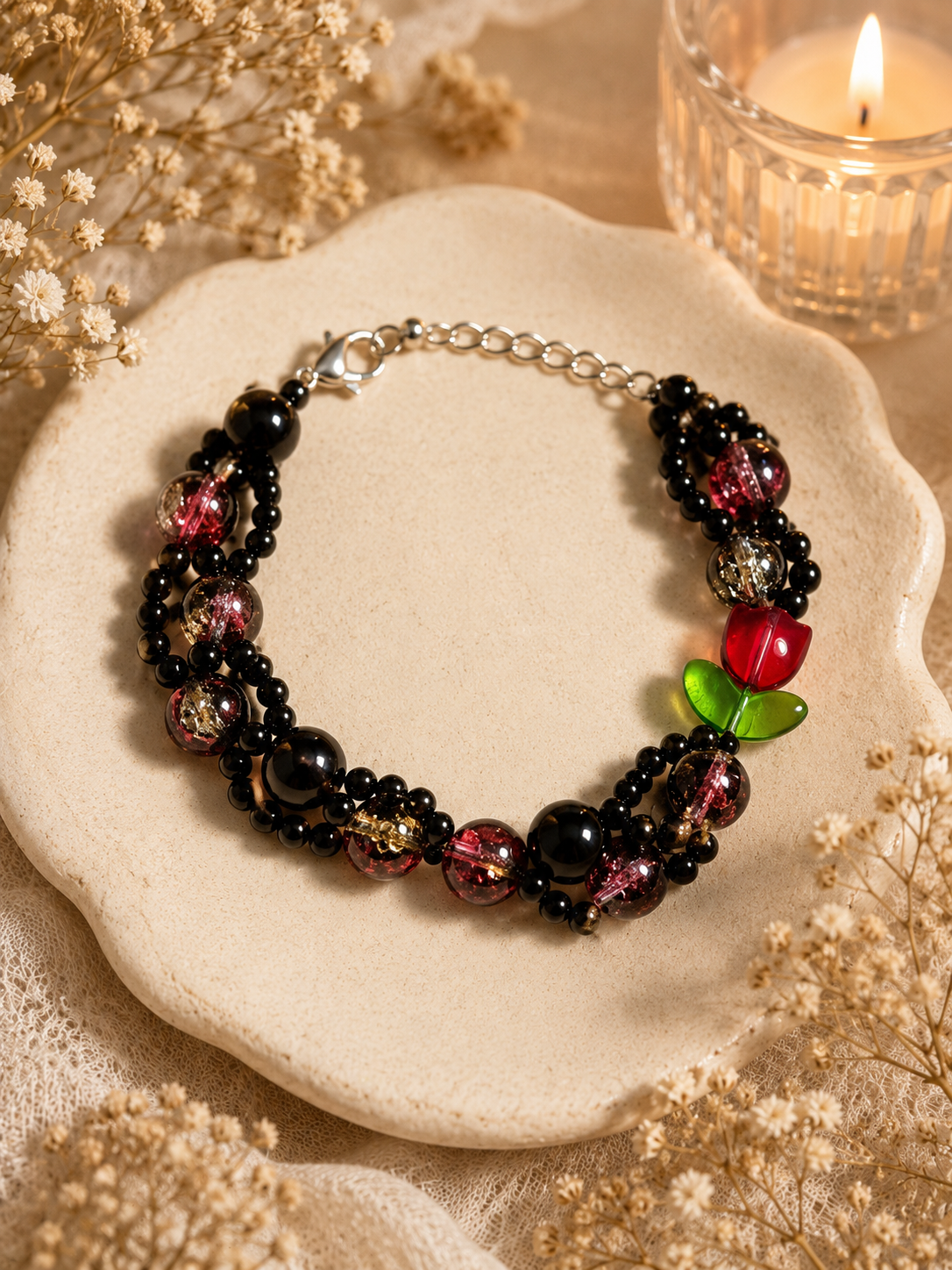 🥀 Scarlet Goddess Bracelet 🥀 Made to order