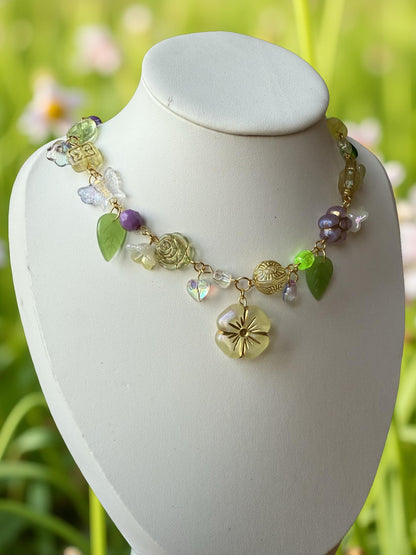 Tinkerbell Blossom Necklace ✨🌸