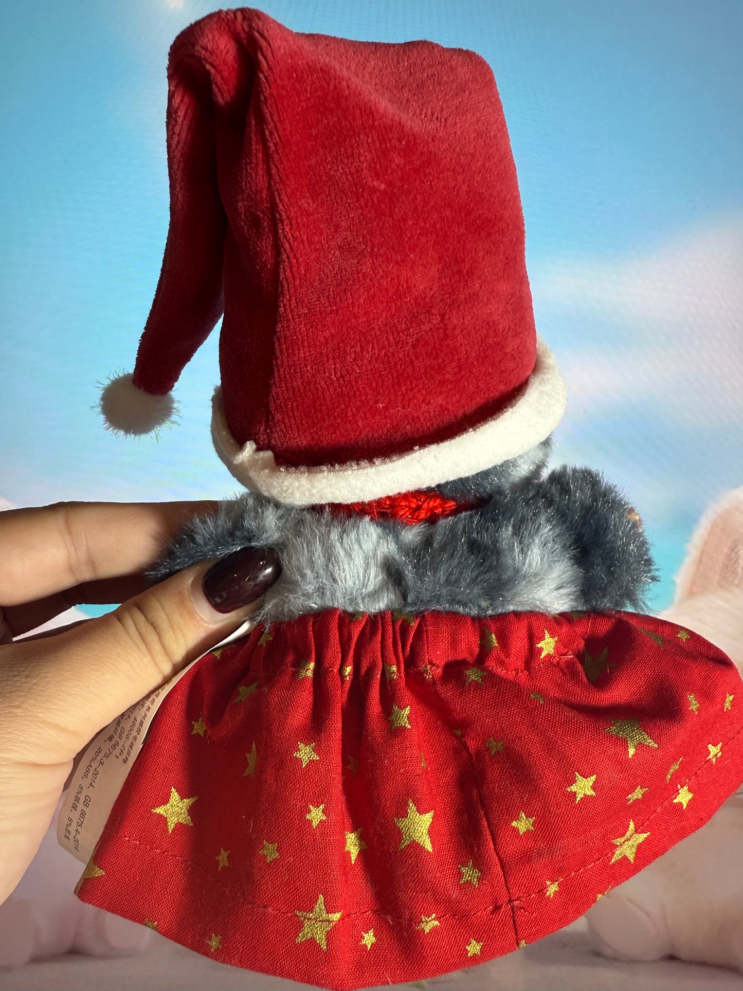 Lafufu “Starry Santa Dream” Plush Charm 🎄⭐