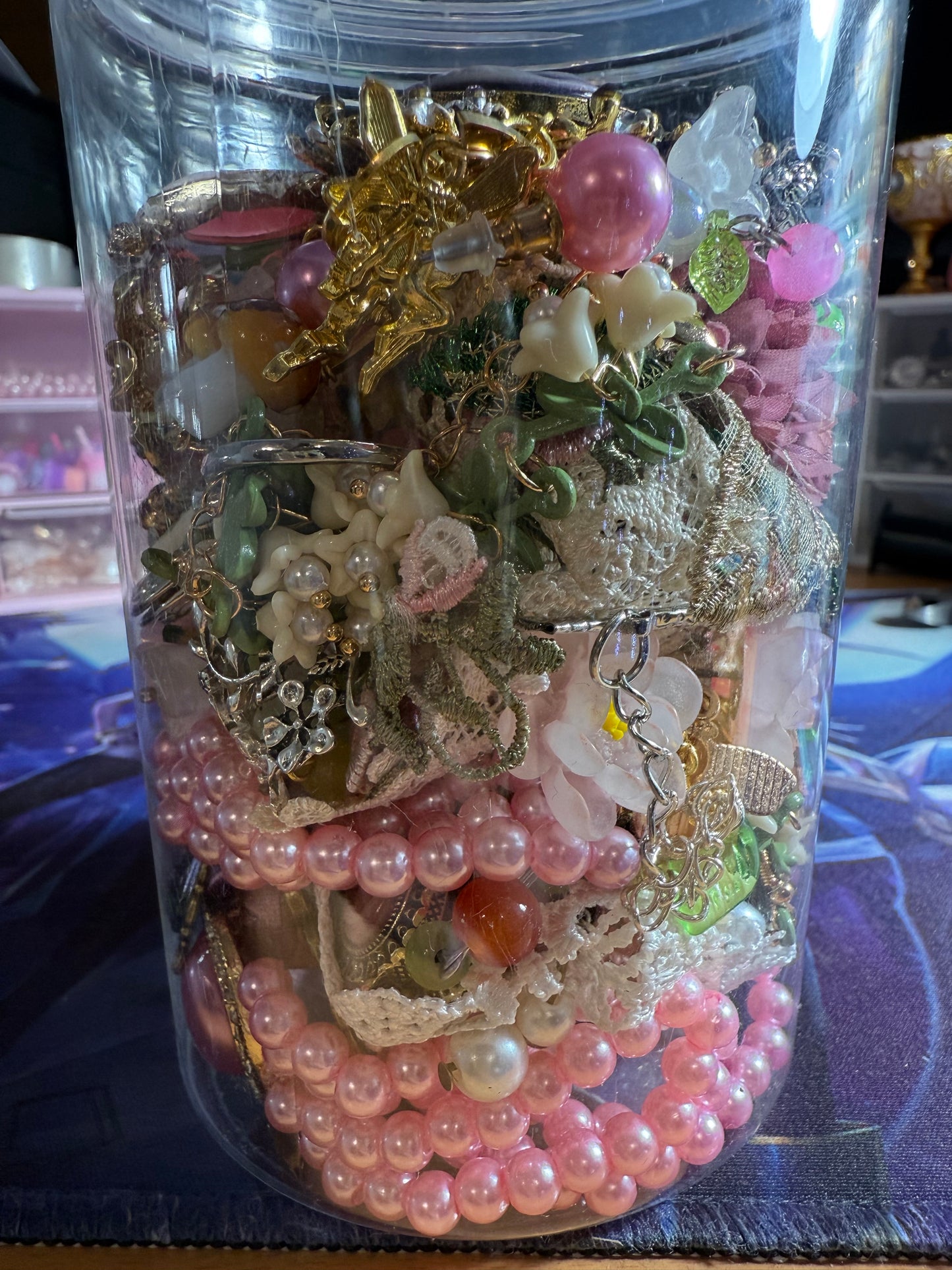 Custom Fairycore Themed Mystery Jewerly Jar 🩷🦄🧚🏻‍♀️