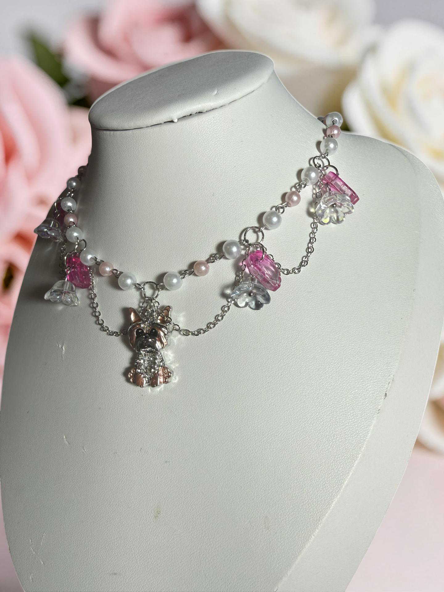 Rosalie Puppy Necklace 🐶 Made to order
