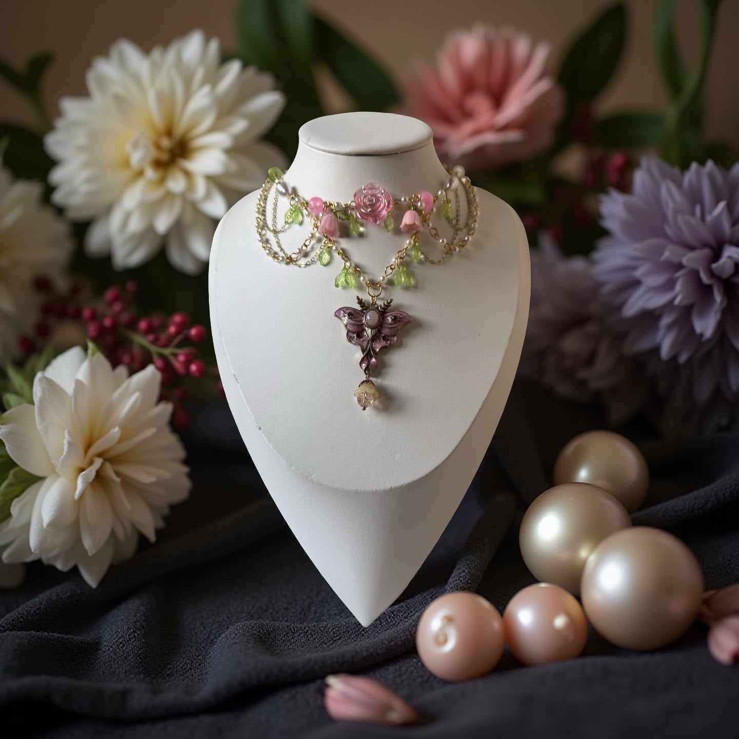 🌸 Blossomwing Necklace