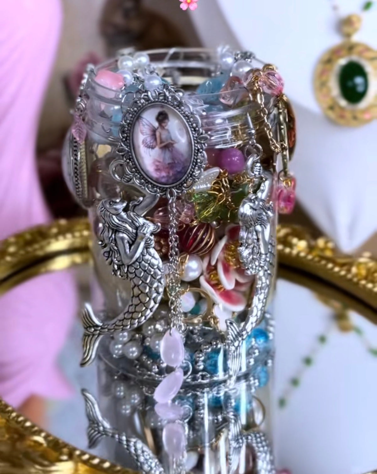 ✨ Custom Fantasy Jewelry Jar – Handmade & Curated Just for You ✨