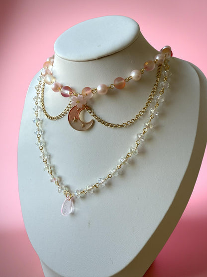 Seluna Moonpetal Necklace 🌙🌸