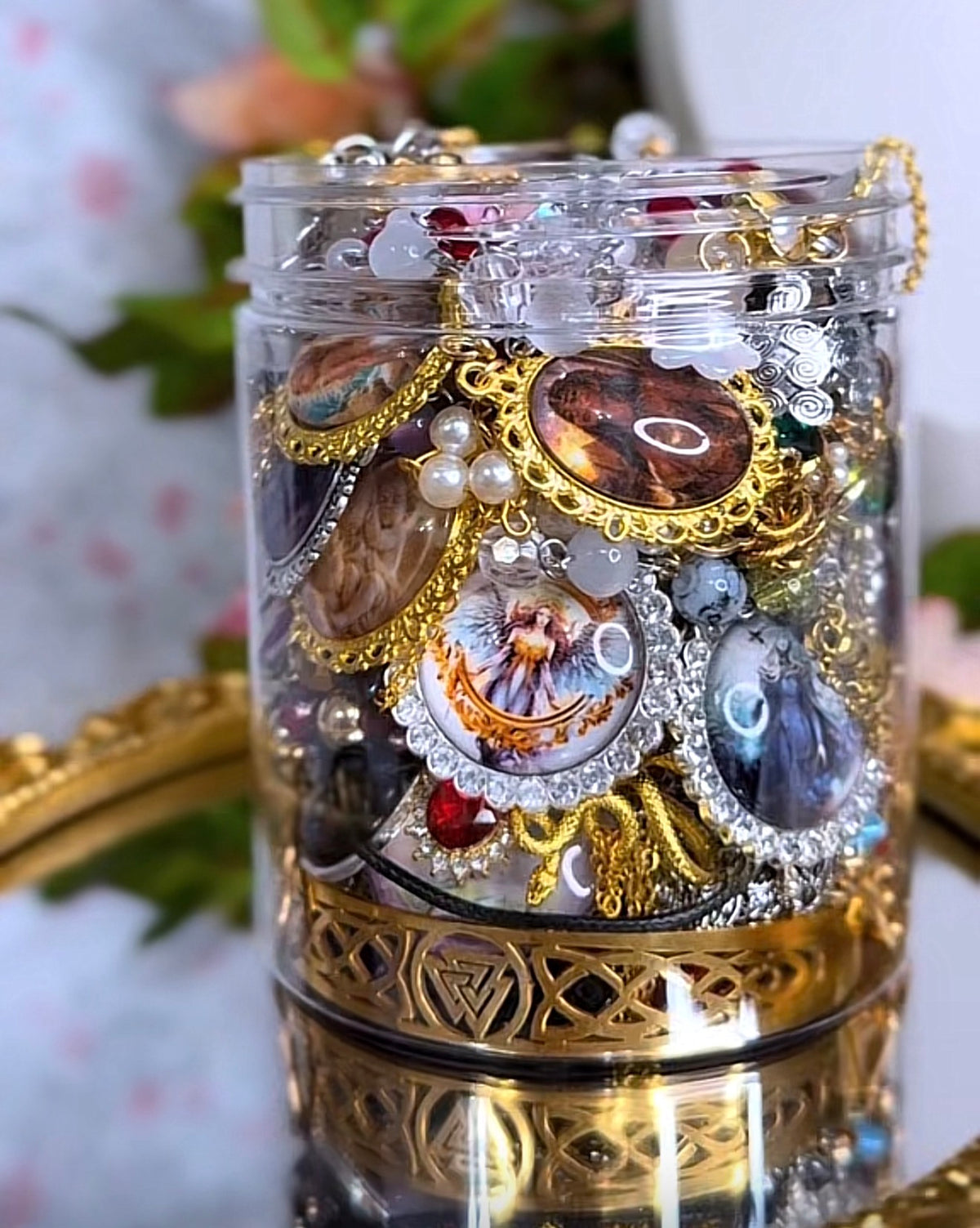 ✨ Custom Fantasy Jewelry Jar – Handmade & Curated Just for You ✨