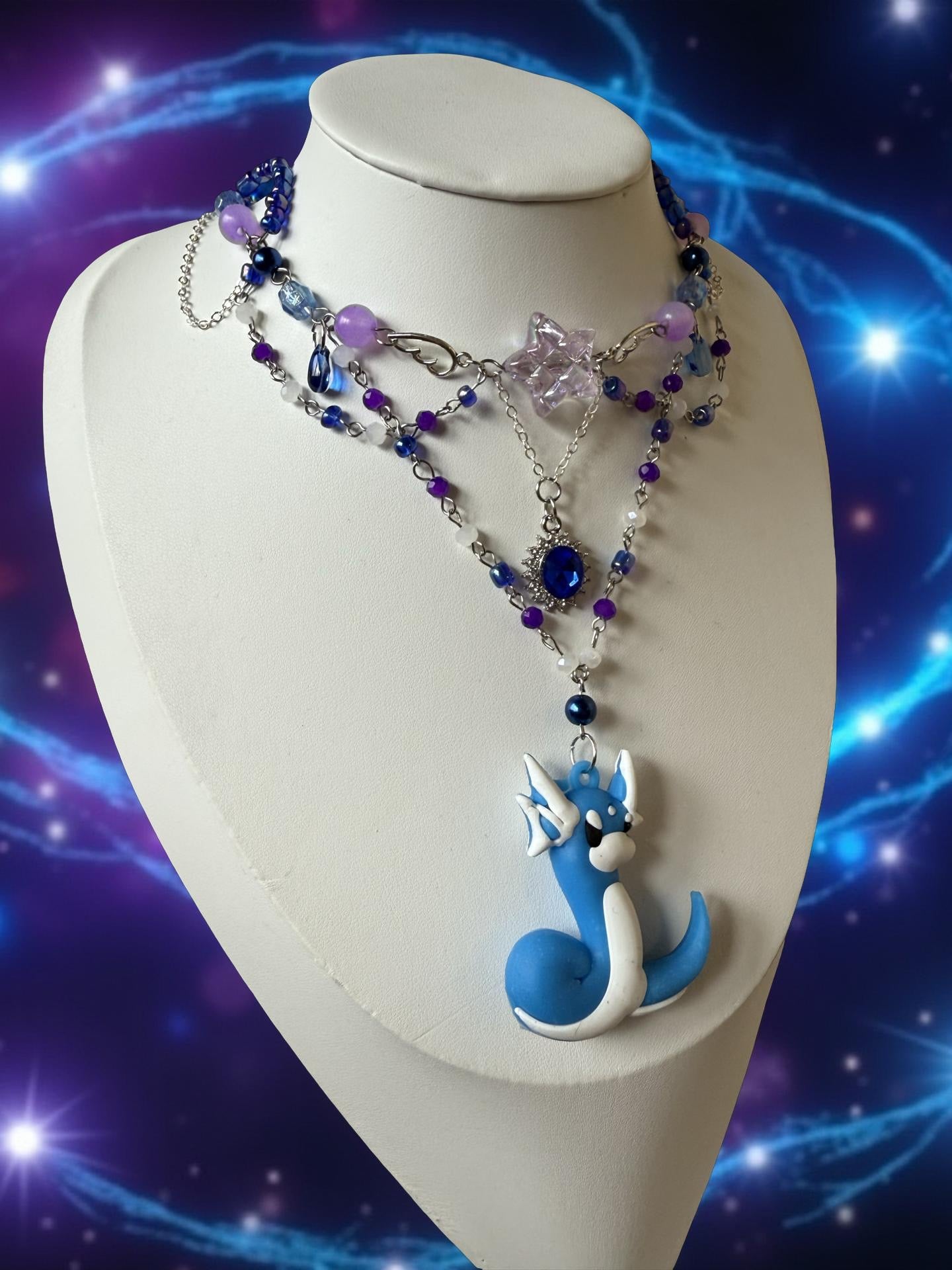🌌 Dratini Cosmic Necklace
