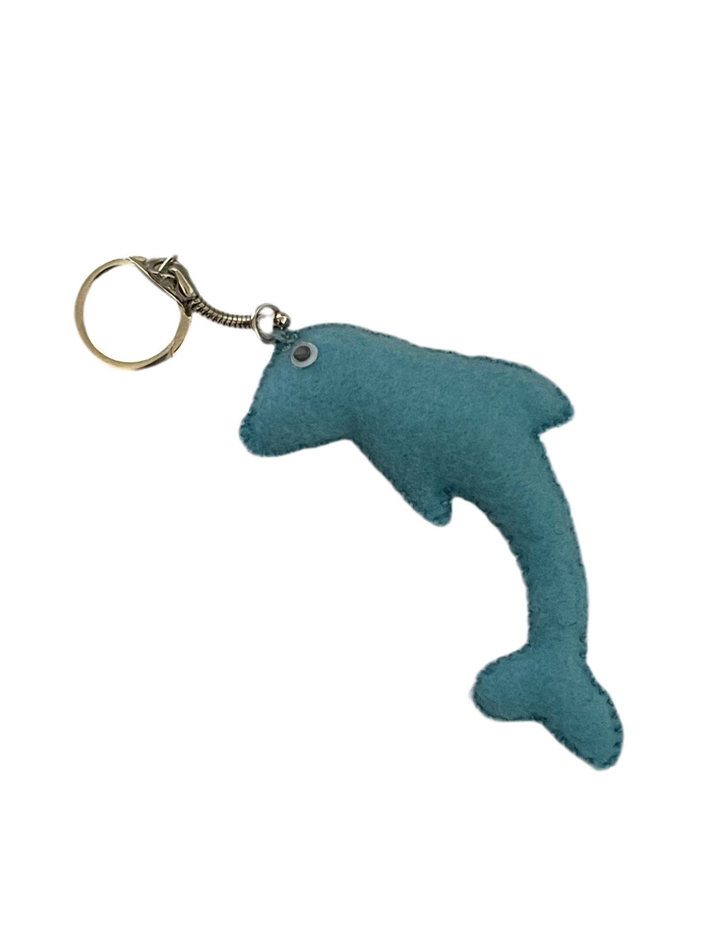 Splashy Dolphin Keychain