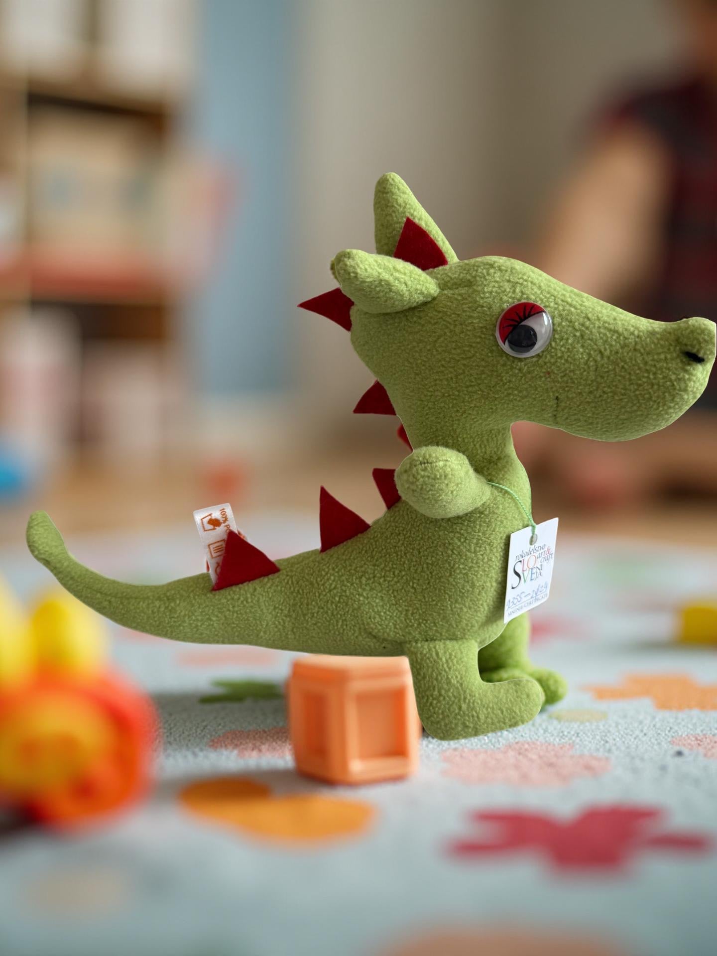 Ljubljana Dragon Argo small plush toy