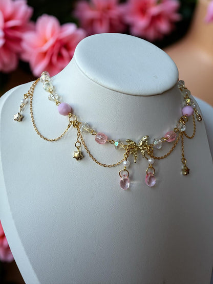 Lyriana Starfall Necklace 🌸⭐