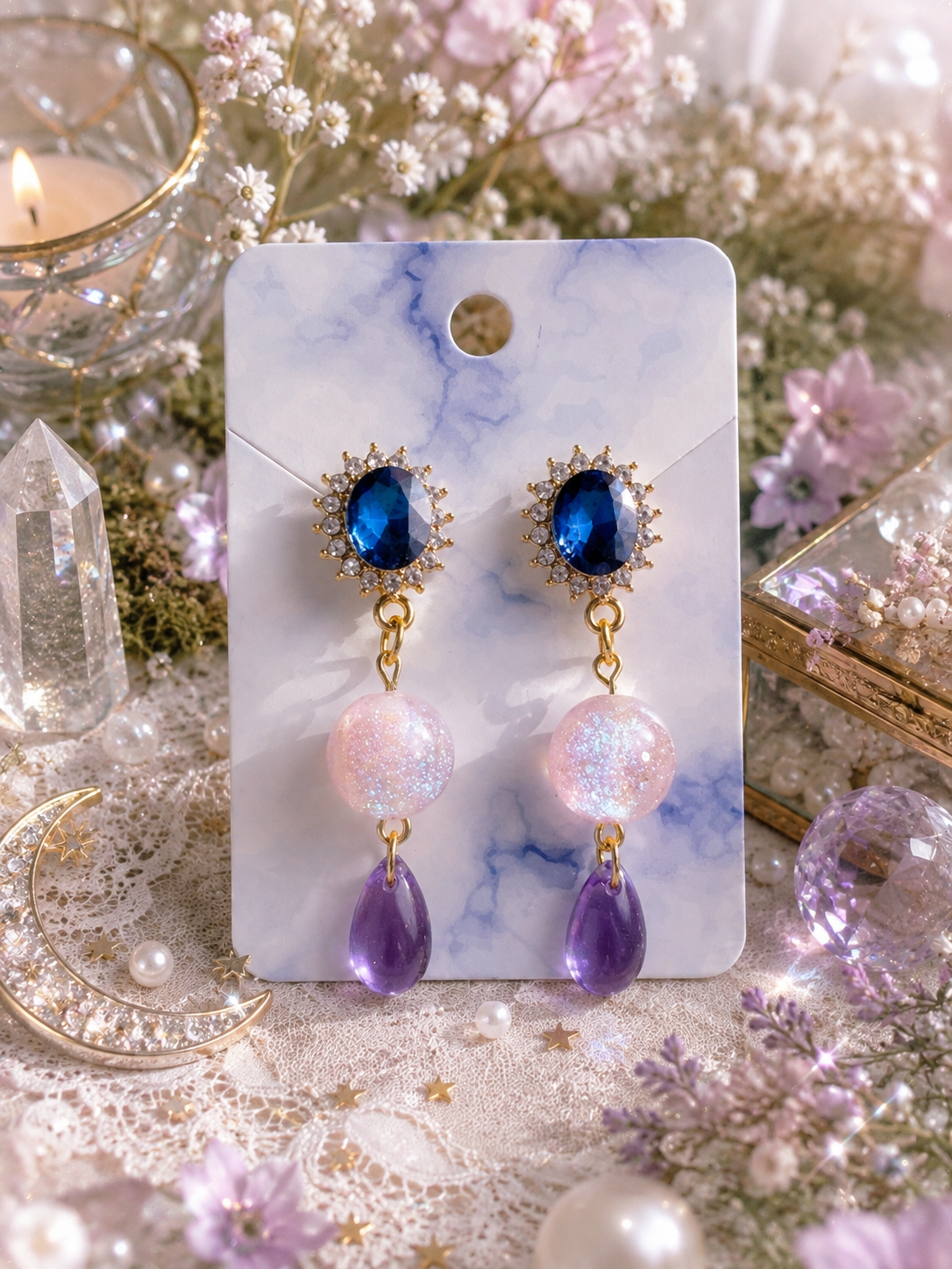 💙 Celestial Princess Earrings 💙