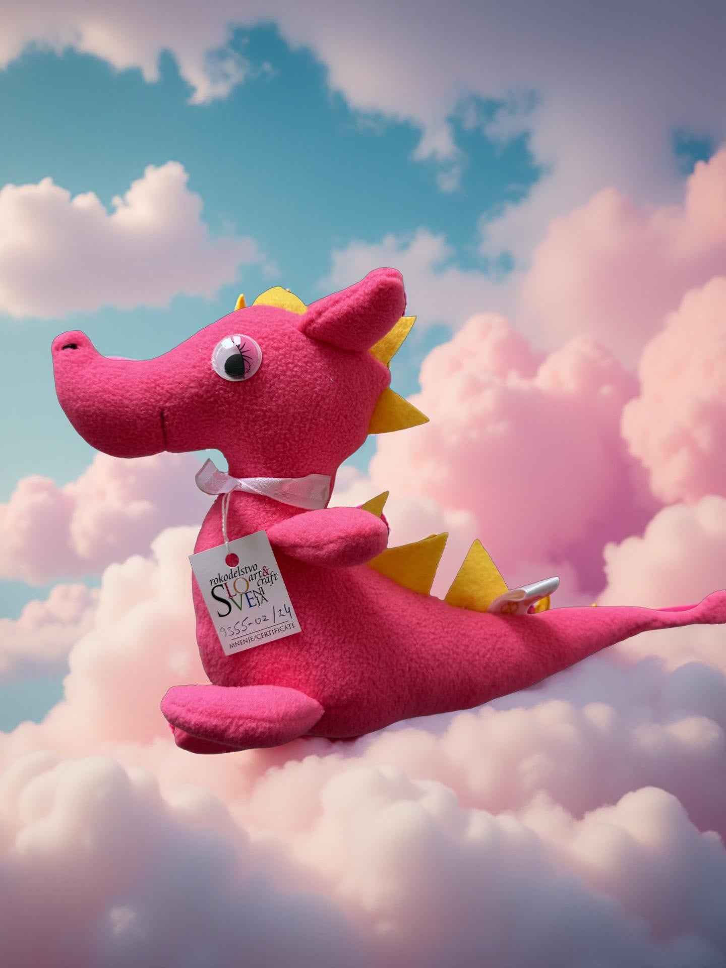 Ljubljana Dragon Argo small plush toy