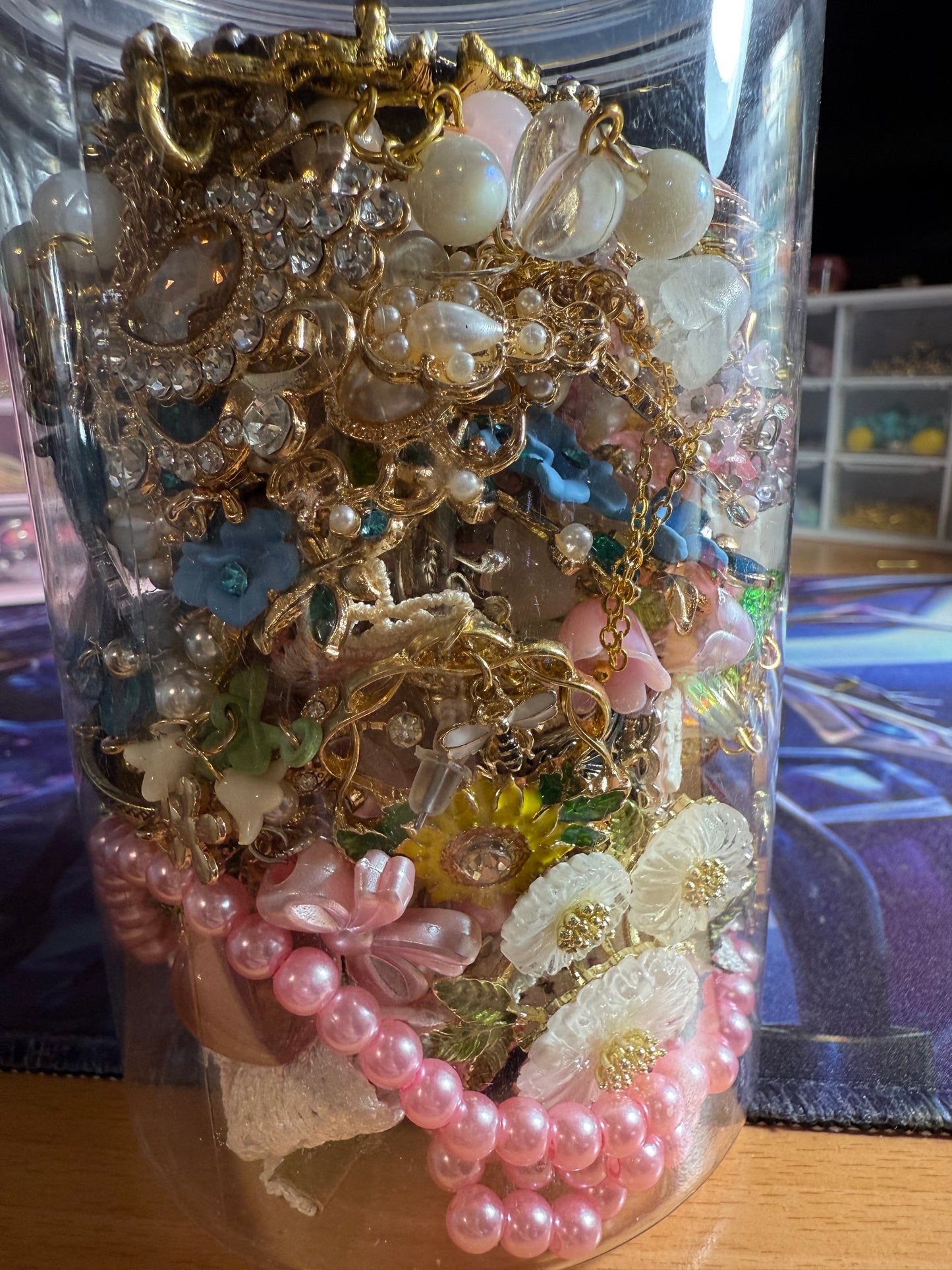 Custom Fairycore Themed Mystery Jewerly Jar 🩷🦄🧚🏻‍♀️