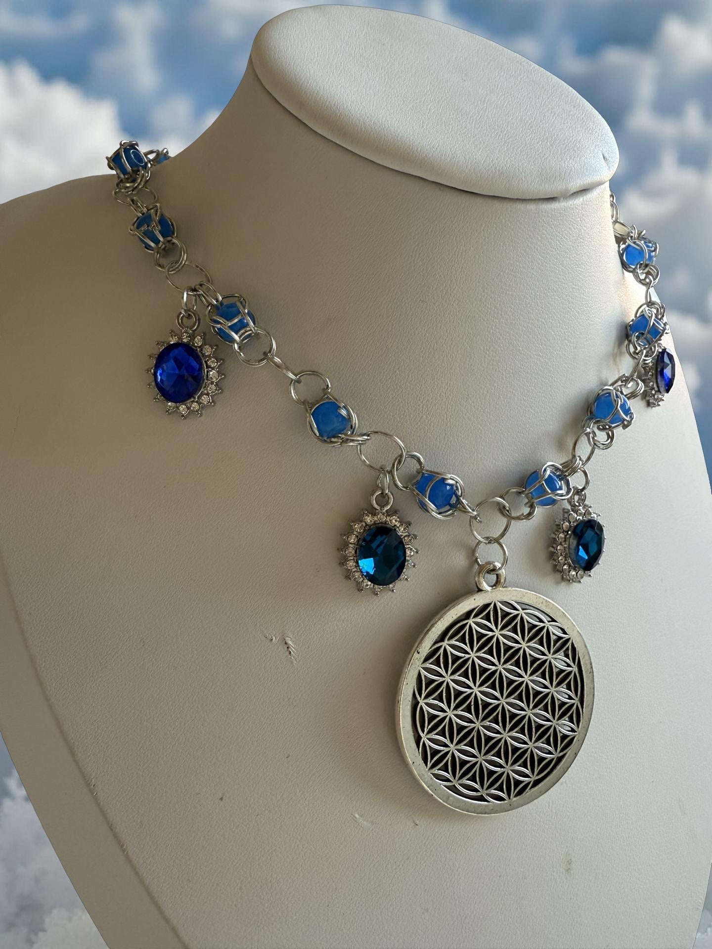 Aslaug – Sacred Devotion Chainmail Necklace