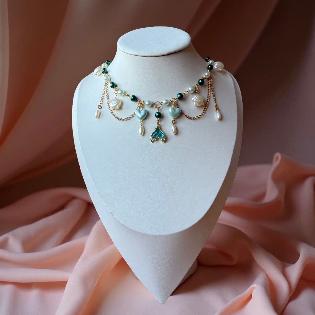 Sirena Pearlwave Necklace 🐚🌊