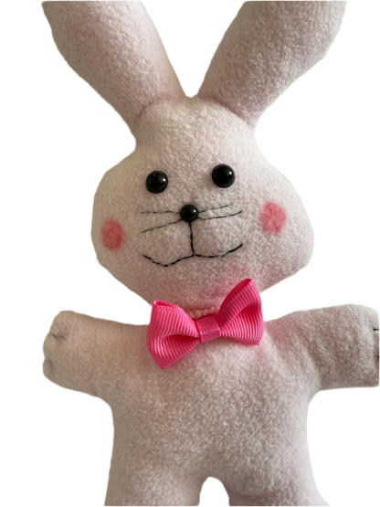 Bowtie Bunny plush toy