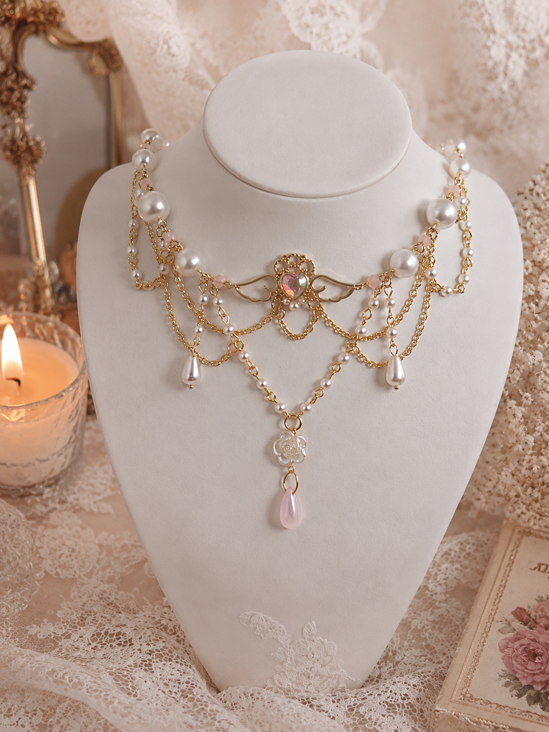 👑🌸 Esmeralda Everlace Necklace 🌸👑
Made to order